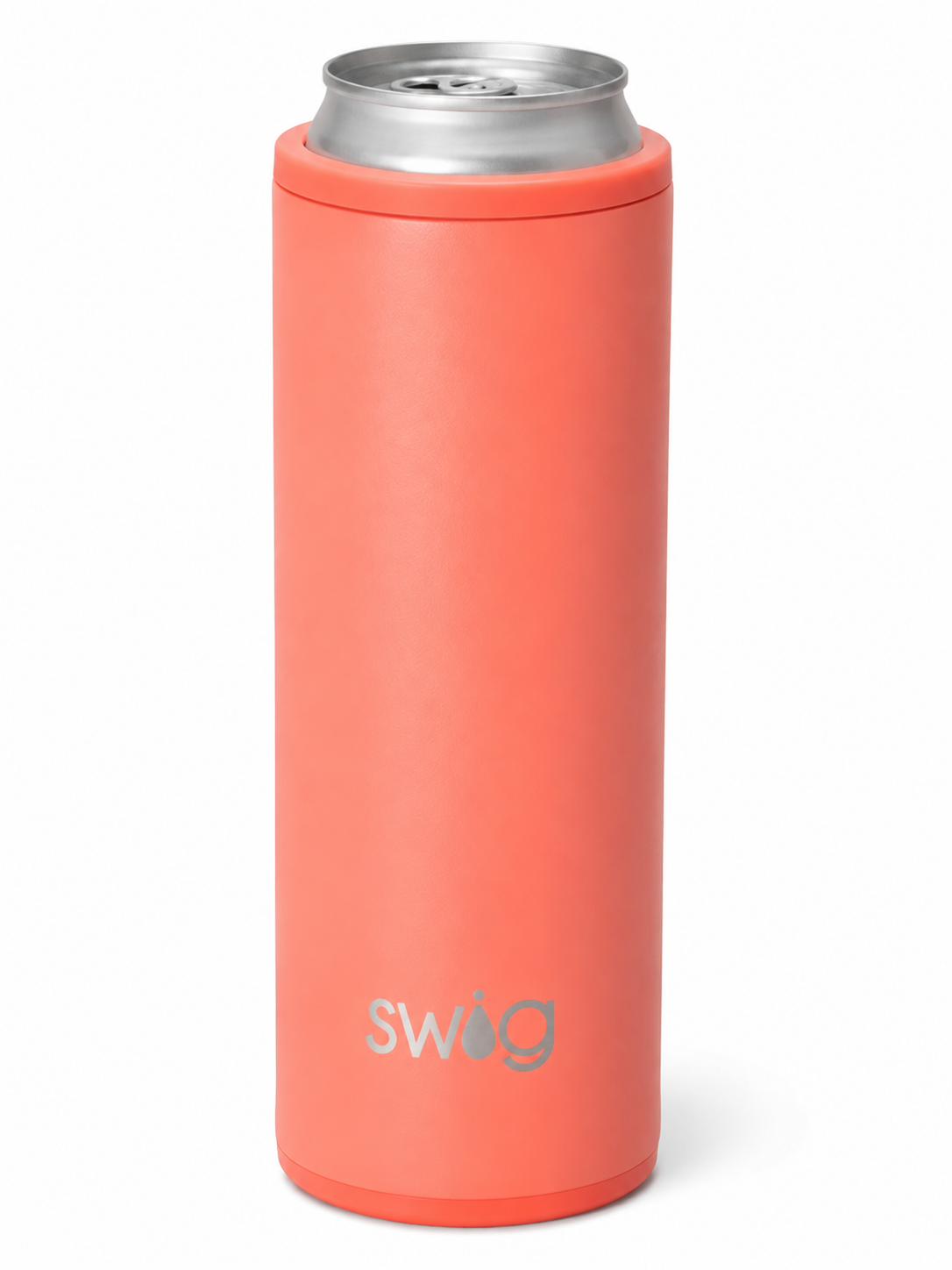 SWIG Life Skinny Can Cooler Coral