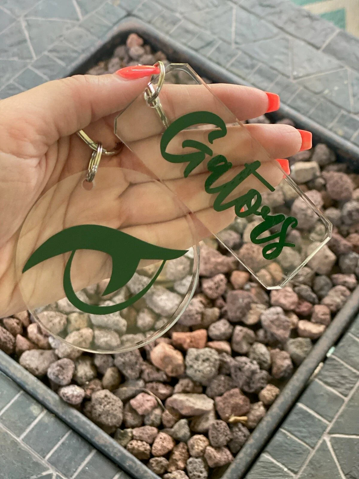 Gators Acrylic Keychains