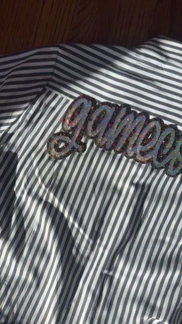 Gamecocks Statement Stripe Button-Down