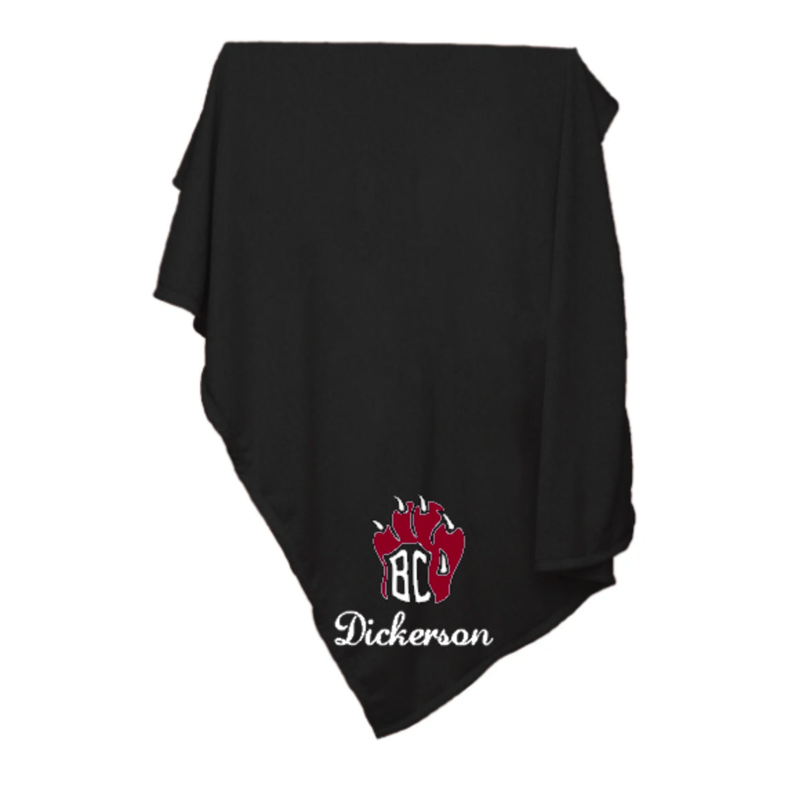 BC Logo Paw Stadium Blanket