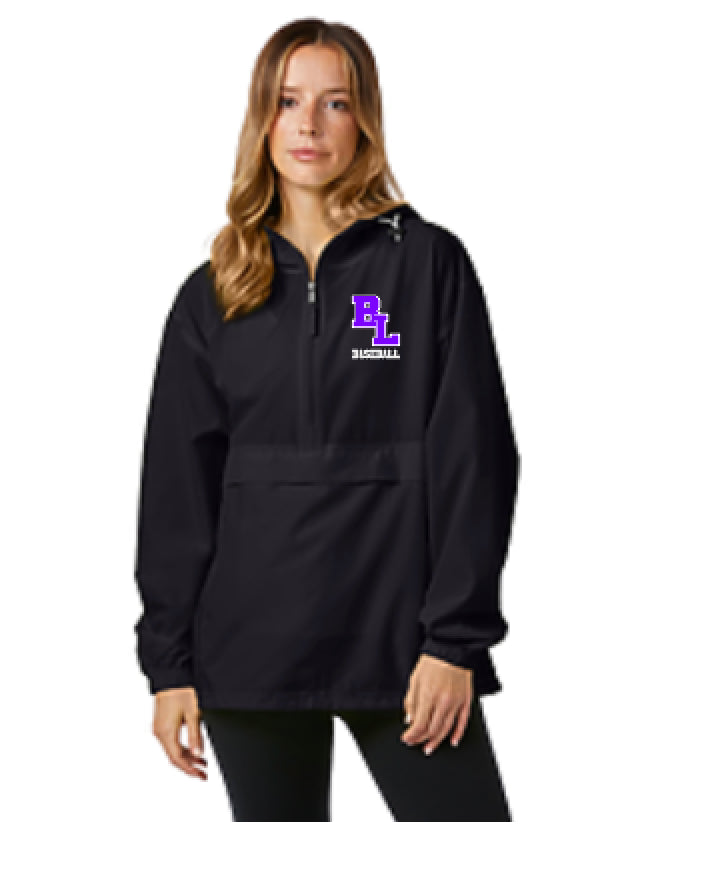 BL Champion Brand 1/2 Zip Wind Jacket