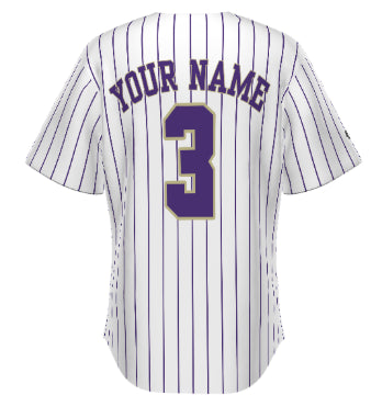Pinstripe Panthers Baseball Jersey