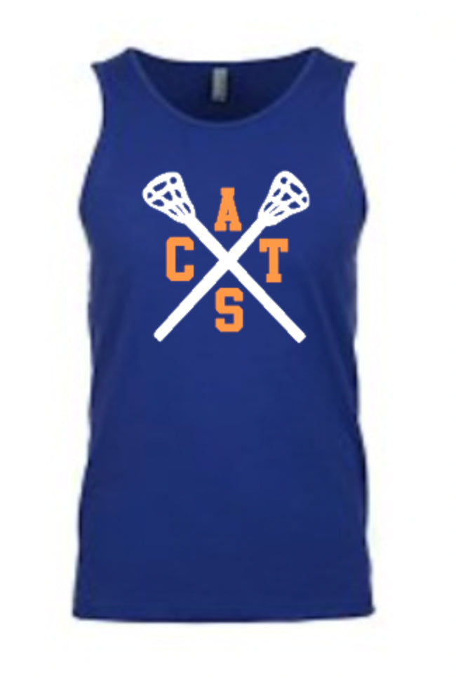 Cats Lacrosse Unisex Tank