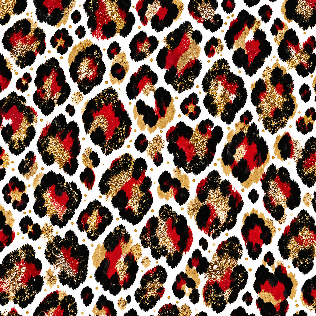 Personalized Gameday Leopard Brag Buttons