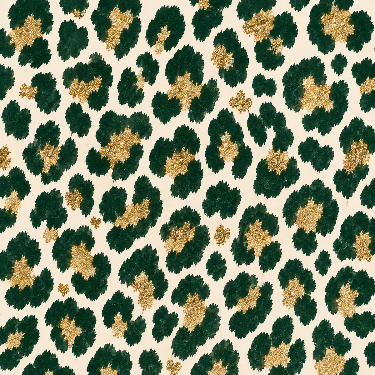 Personalized Gameday Leopard Brag Buttons