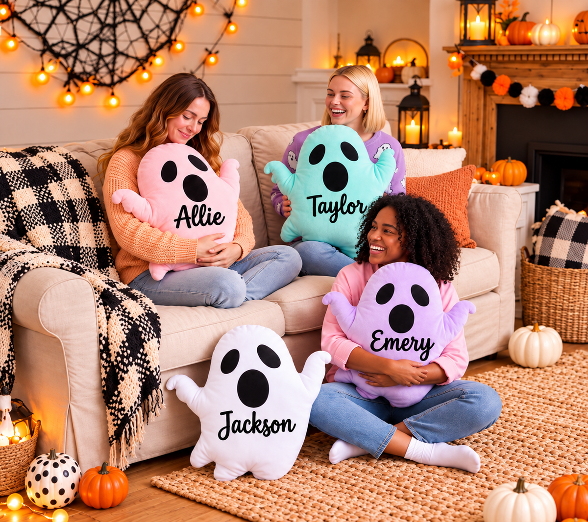 My Little Boo | Personalized Ghost Plush Pillow