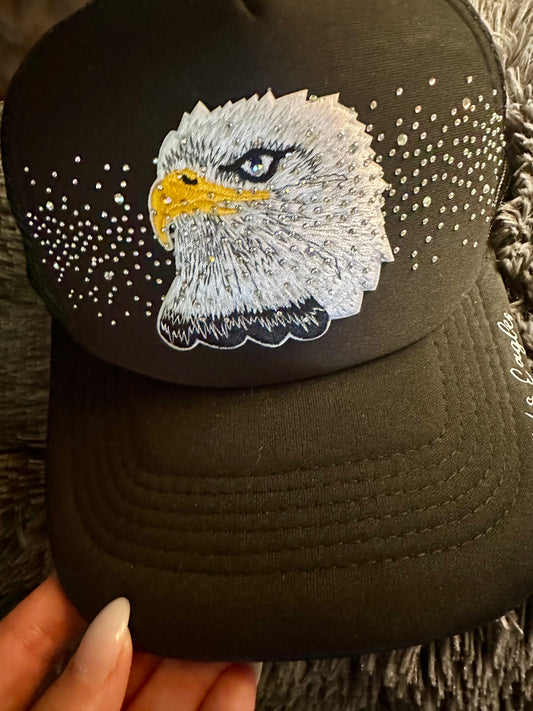 The War Eagle Bling Trucker Hat