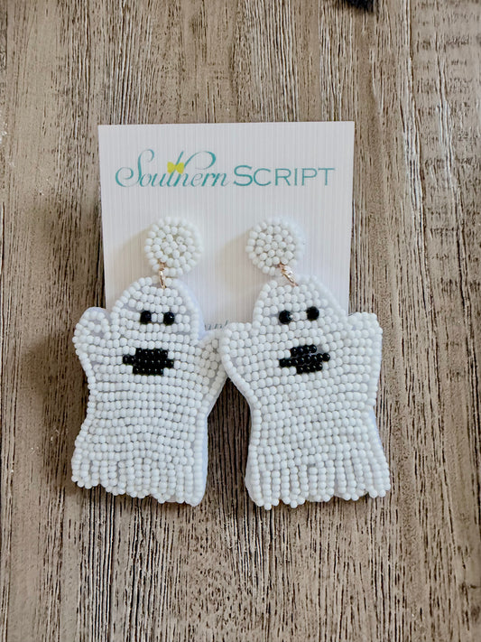 Boo Babe Beaded Earrings