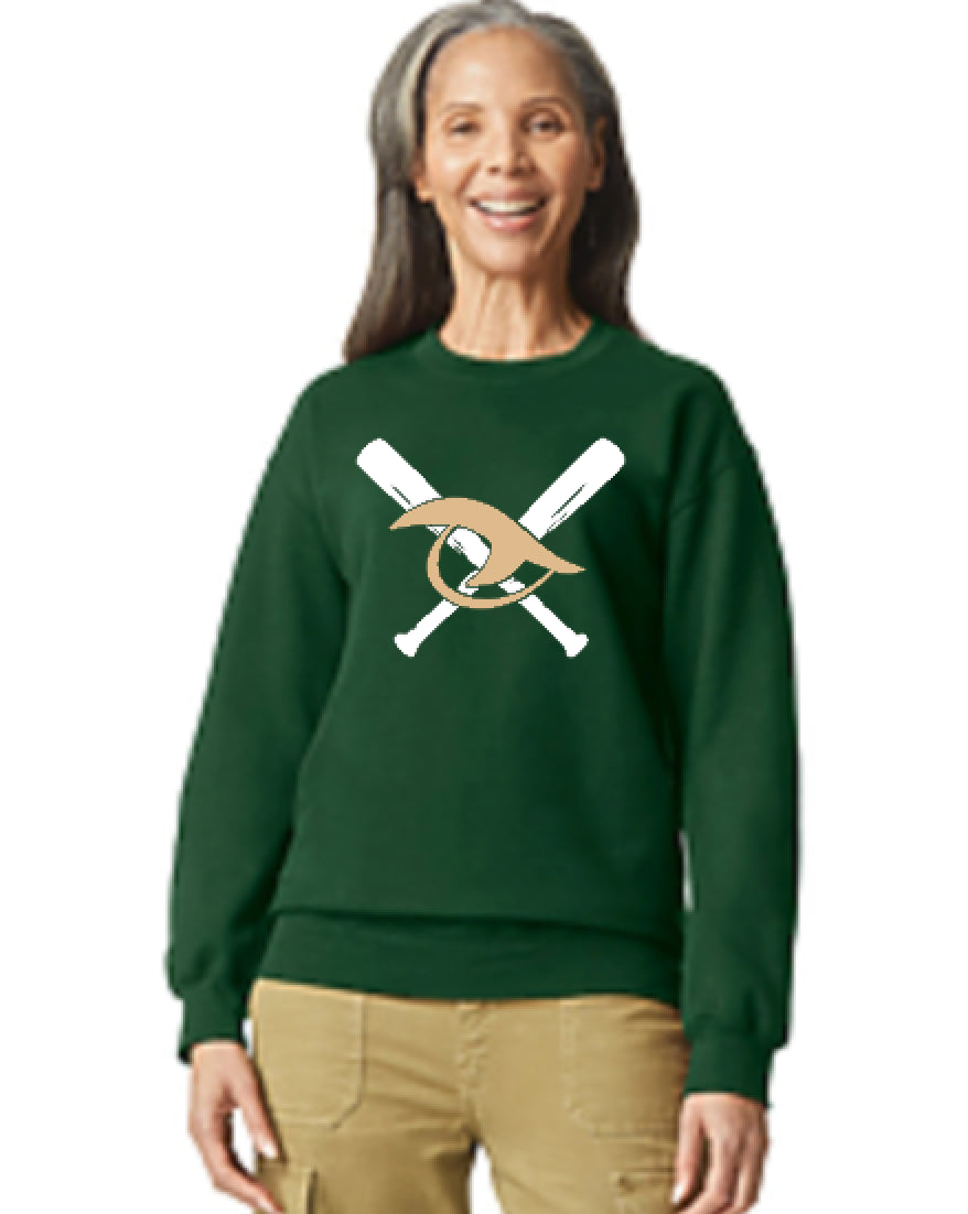 Gator Eye Crossed-Bats Crewneck Sweatshirt