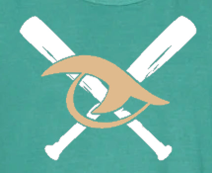 Gator Eye Crossed-Bats Comfort wash Tank