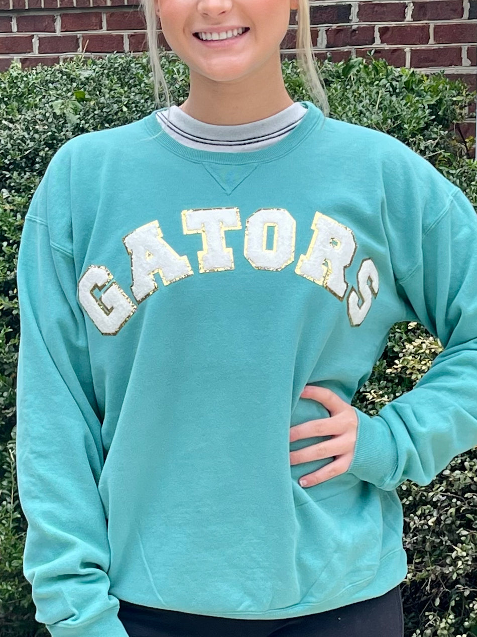 Gators Varsity Chenille Letter Sweatshirts