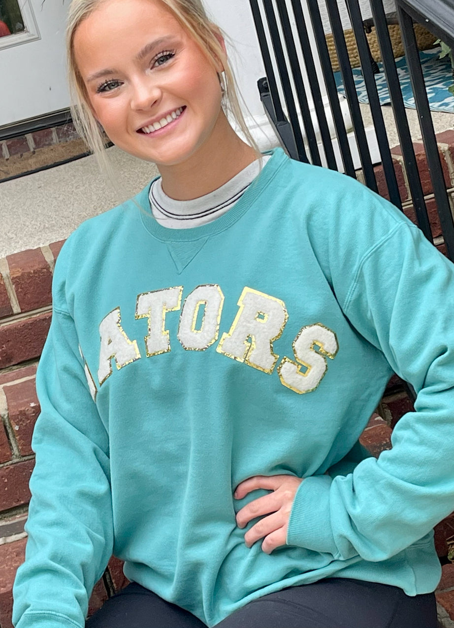 Gators Varsity Chenille Letter Sweatshirts
