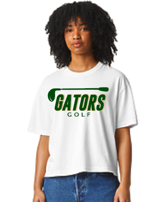 Gators Golf Comfort Colors Team Boxy Tee
