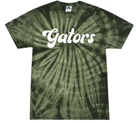 Gators Tie-Dye Fan Tee