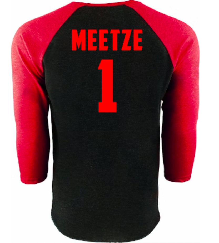 Gilbert Baseball Tomahawk Custom Raglan Tee