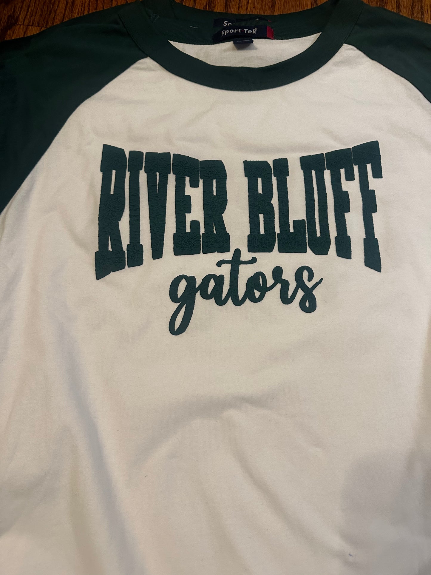 Gator Puff Raglan Long Sleeve Tee