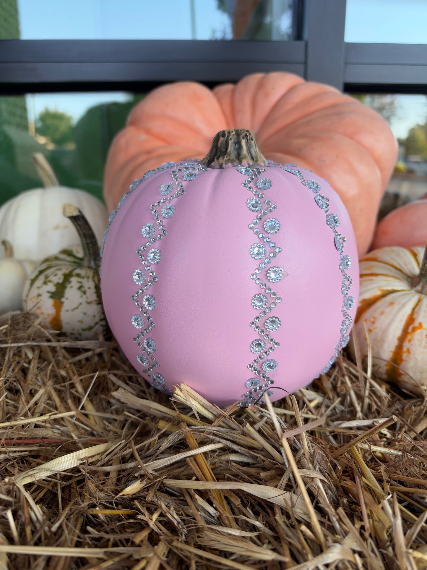 Jeweled Rhinestone Pumpkins