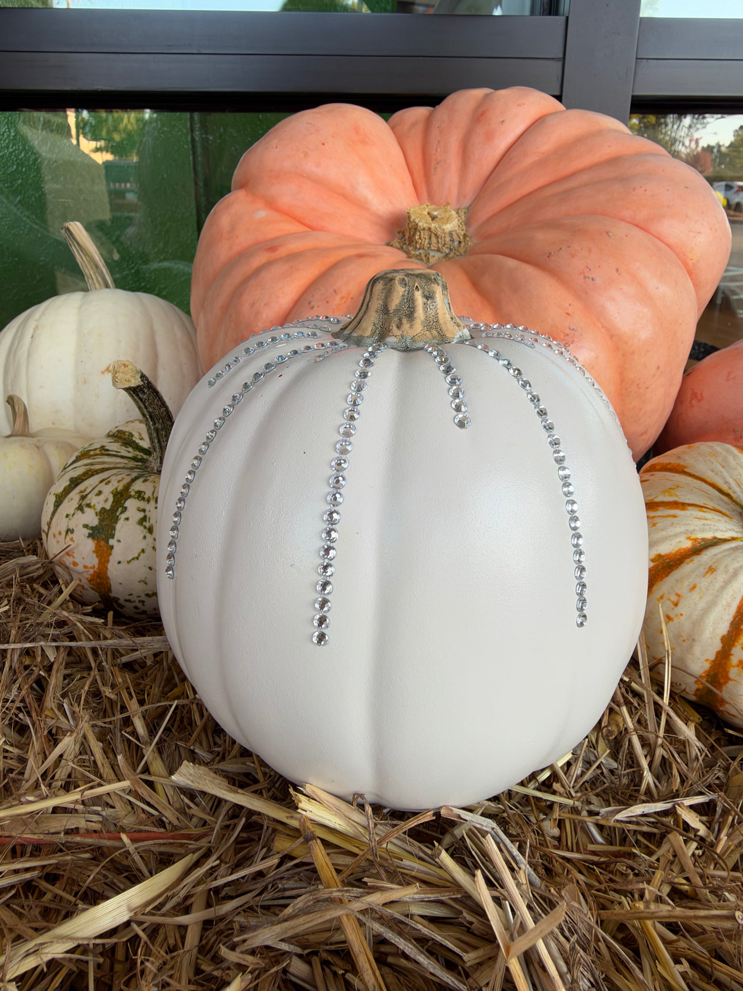 Jeweled Rhinestone Pumpkins