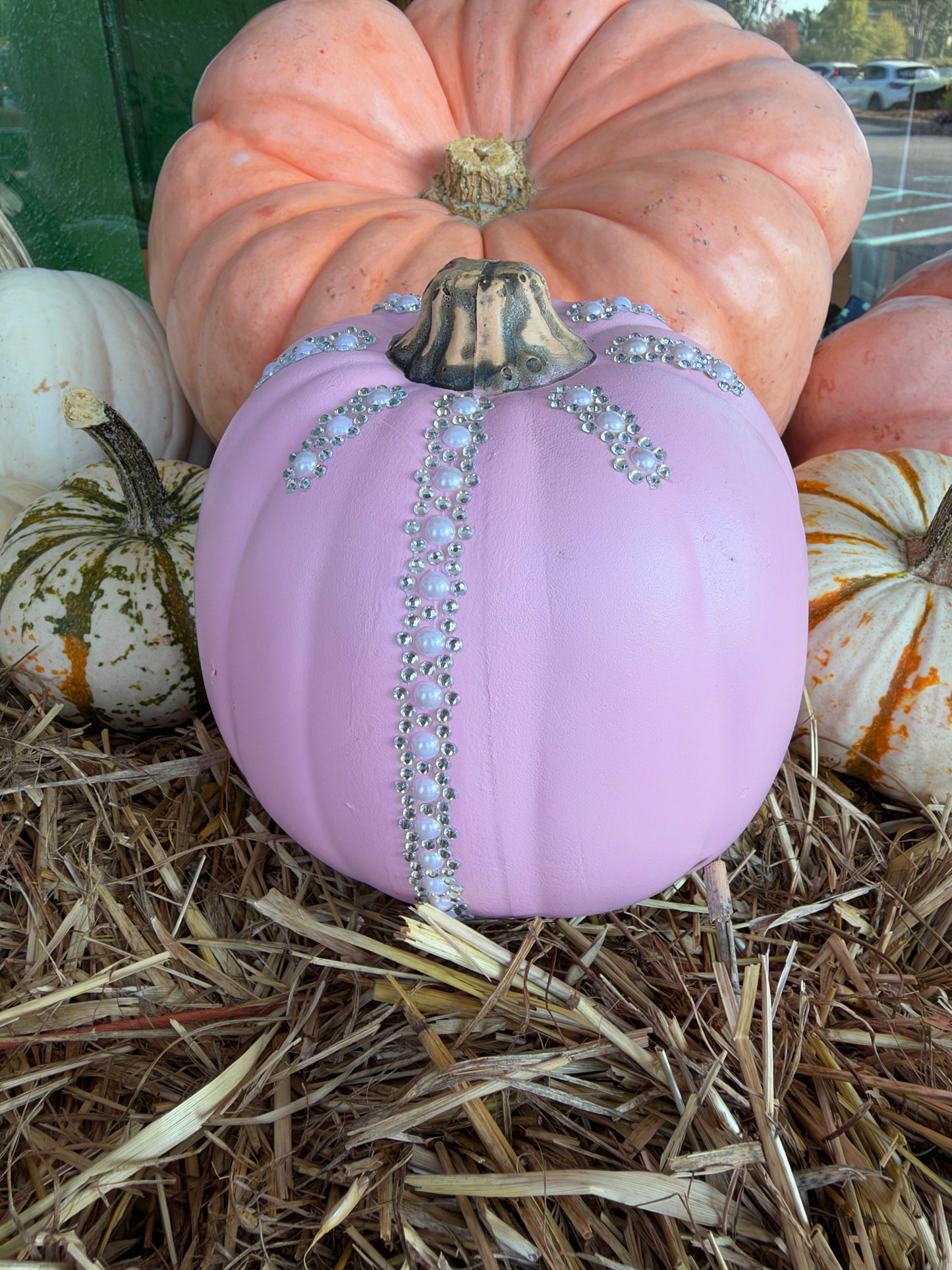 Jeweled Rhinestone Pumpkins