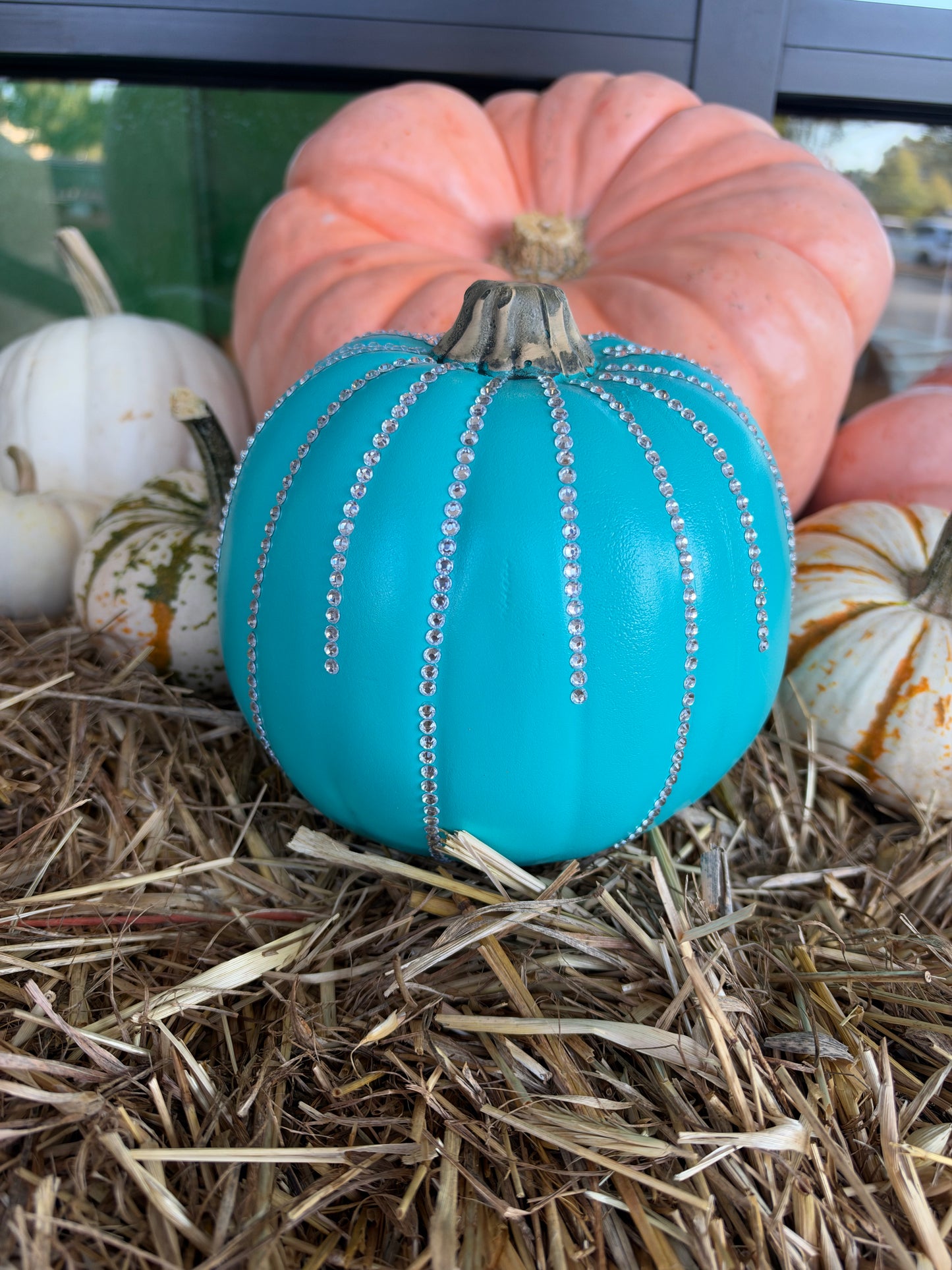 Jeweled Rhinestone Pumpkins