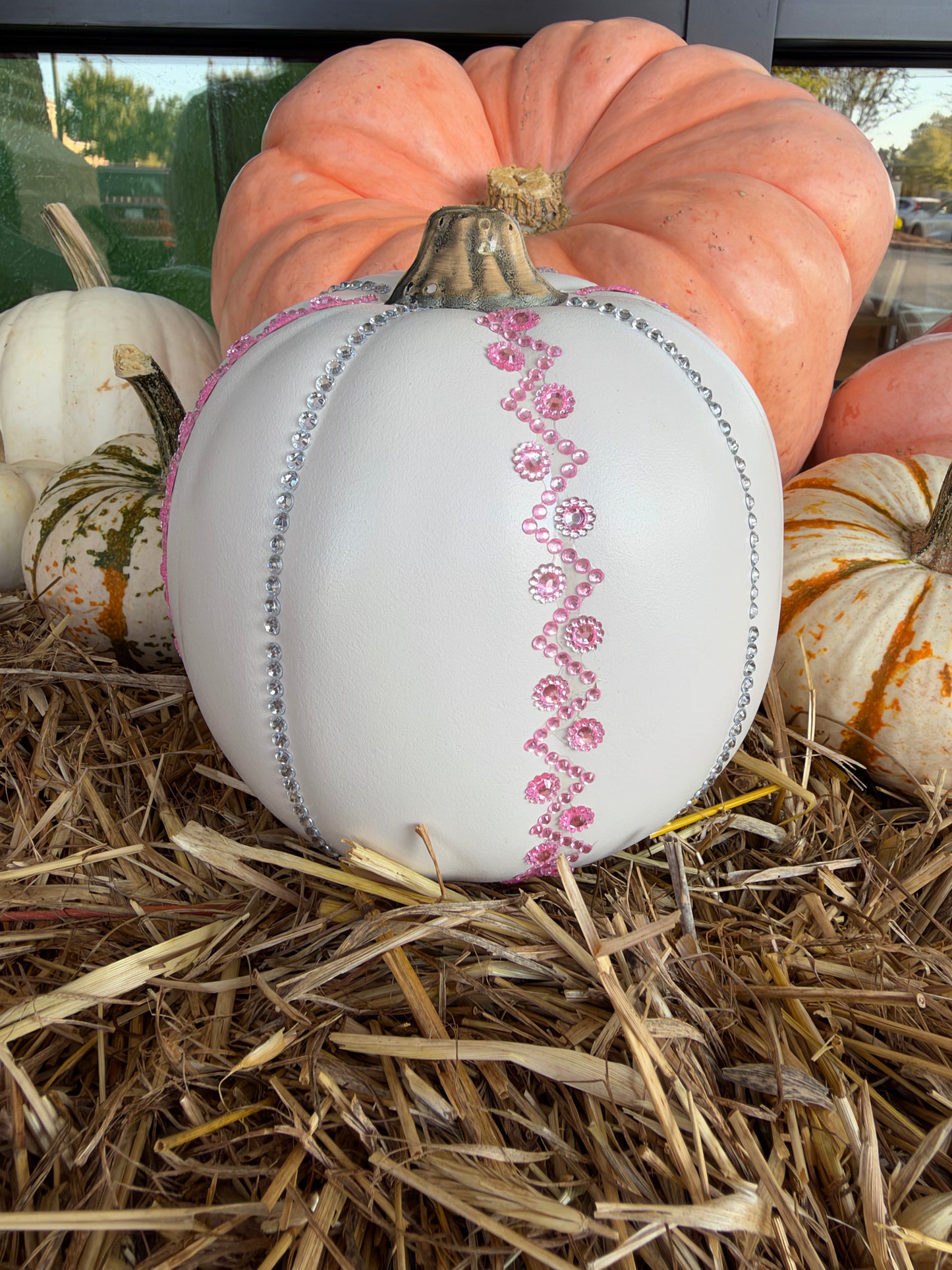 Jeweled Rhinestone Pumpkins
