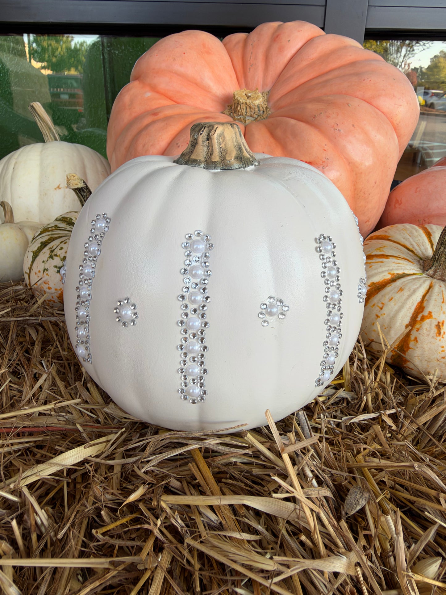 Jeweled Rhinestone Pumpkins