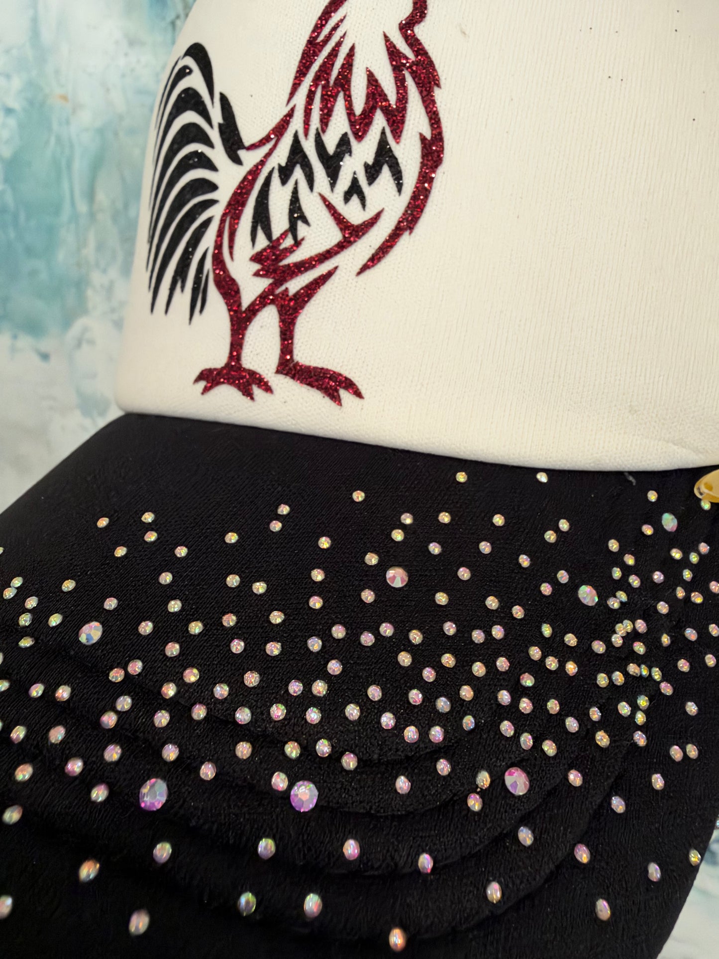 Roosters & Rhinestones Trucker Hats