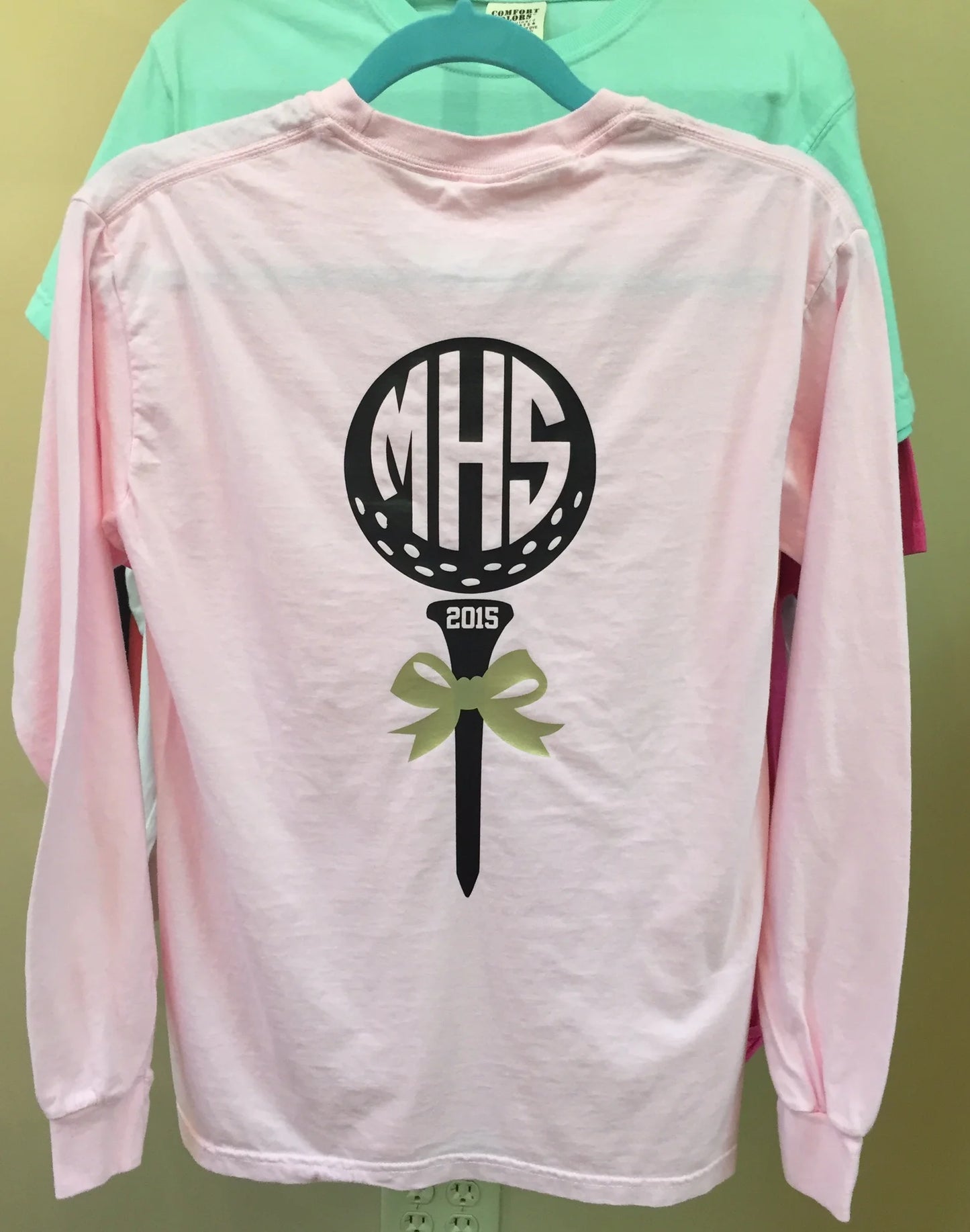 Monogrammed Golf Tee - Long Sleeve