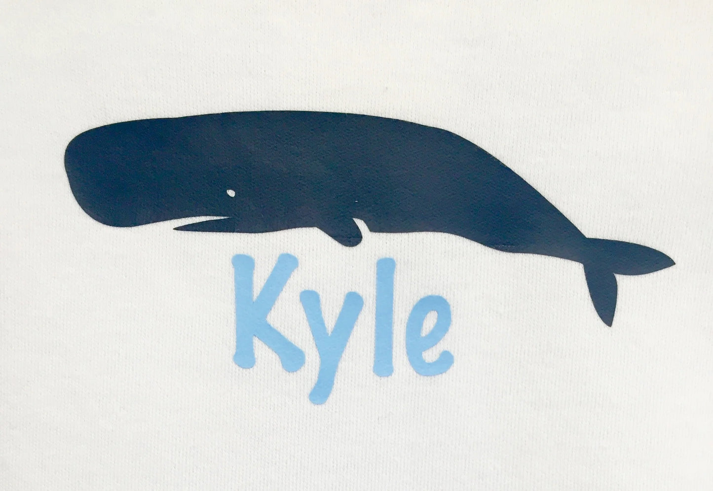 Personalized Whale Onesie