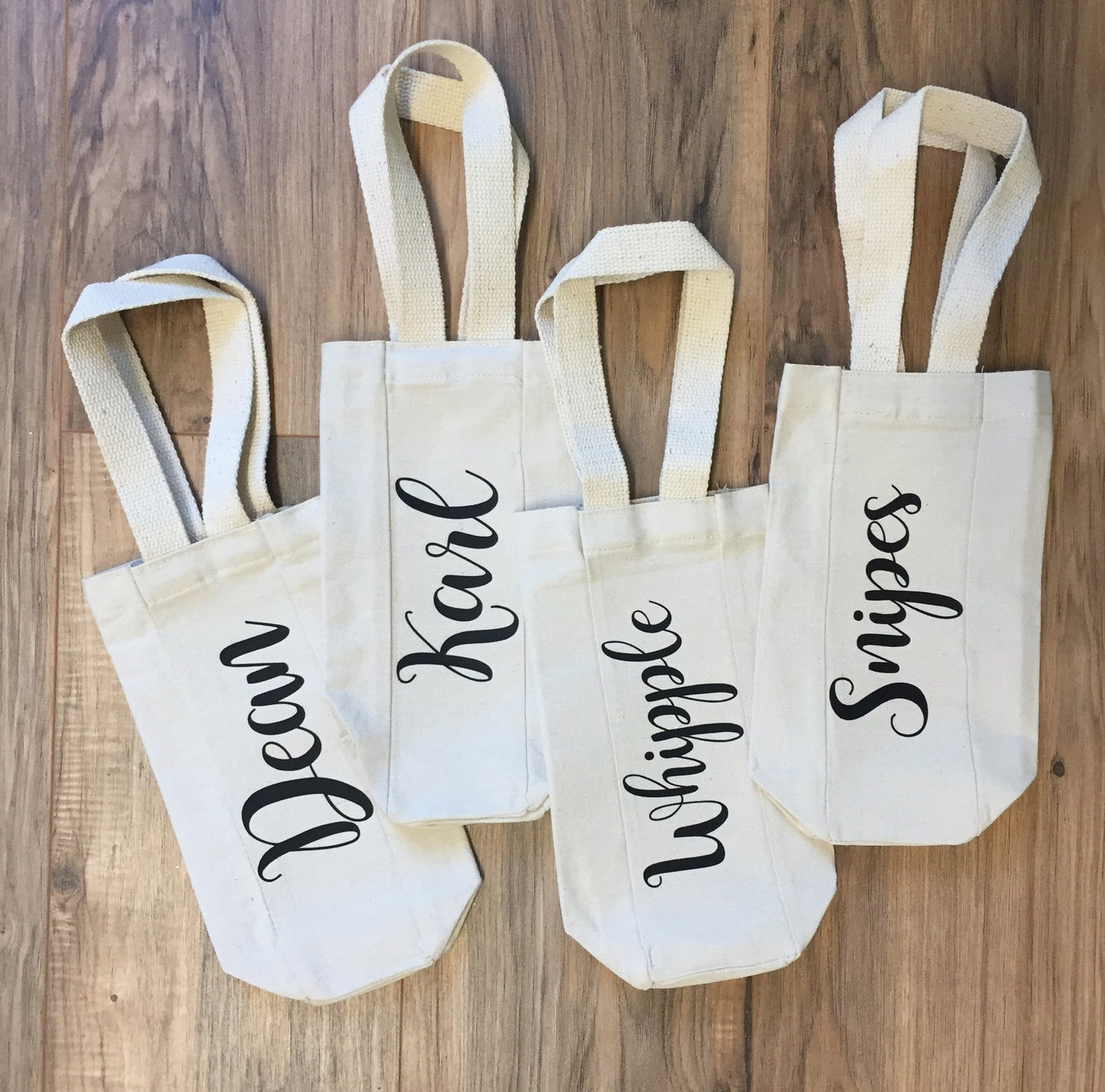 Personalized Wine Tote