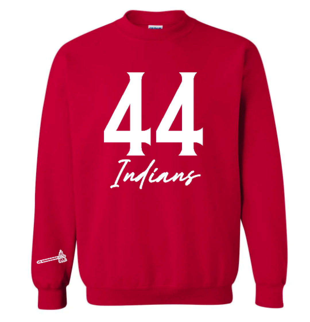 Indians Bold Number Graphic Sweatshirt