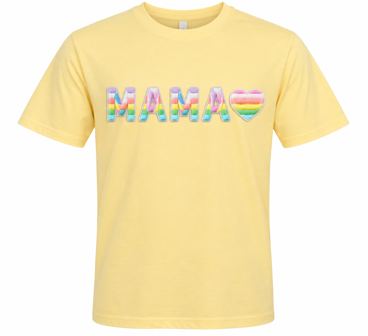 Mama’s Rainbow | Pastel Chenille Tee