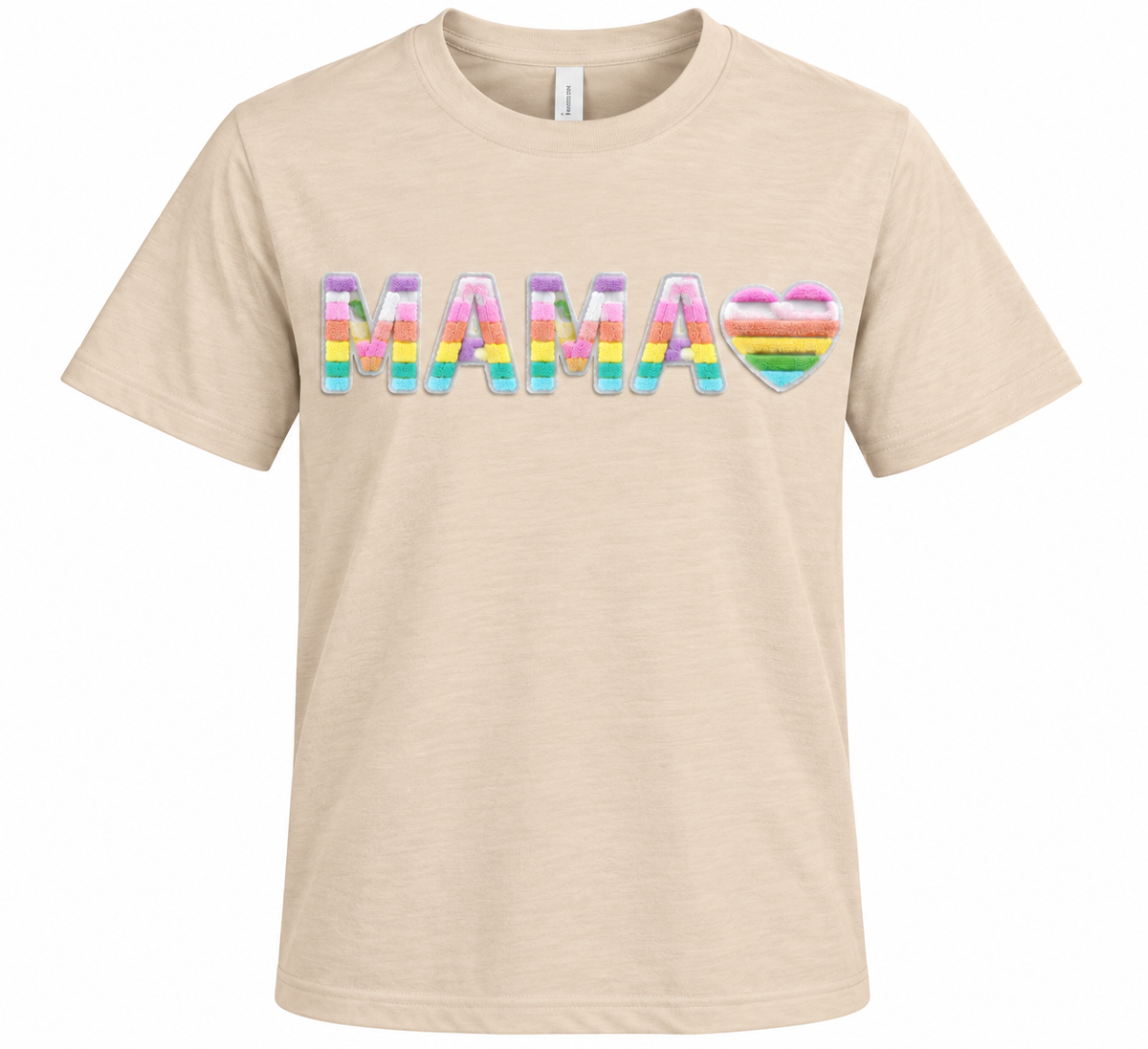 Mama’s Rainbow | Pastel Chenille Tee