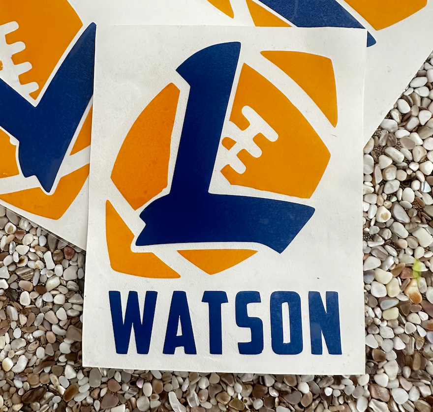 Lexington Youth Football Vinyl Decal