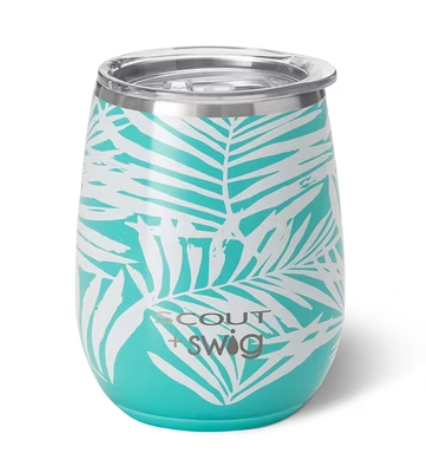Swig Life Stemless Wine Cup – 14 oz Miami Nice