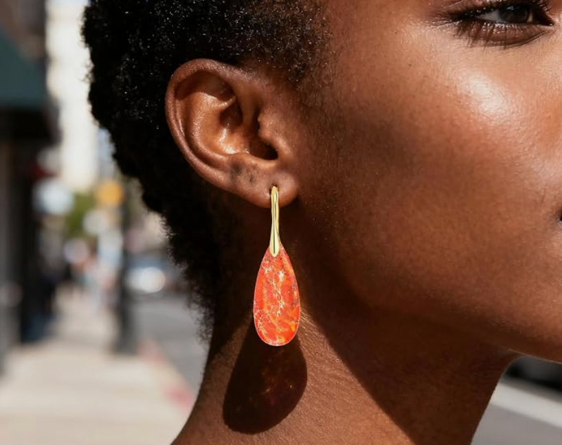 The Esso Stone Drop Earrings