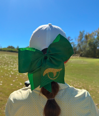 Glitter Gator Bow