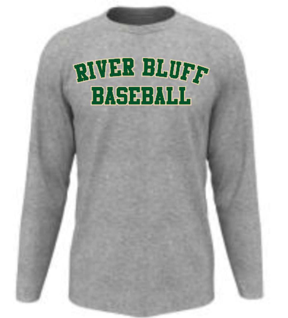 River Bluff Baseball Long Sleeve Tee