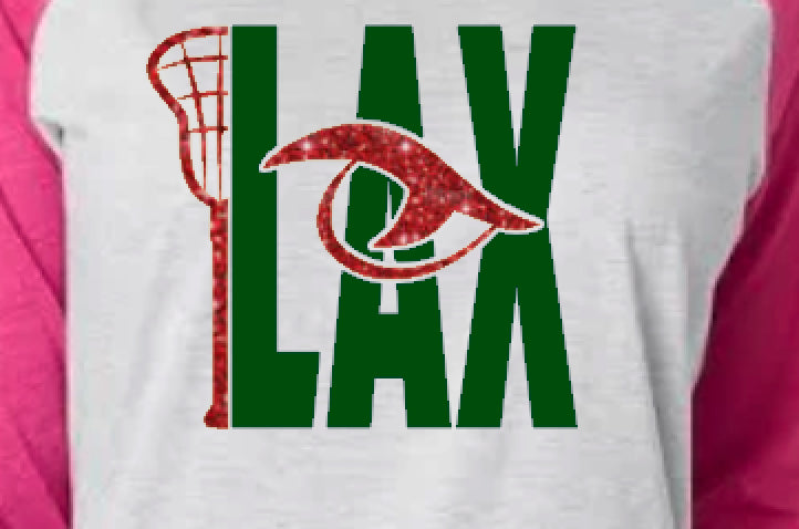 Gator Eye Custom LAX Raglan Tee