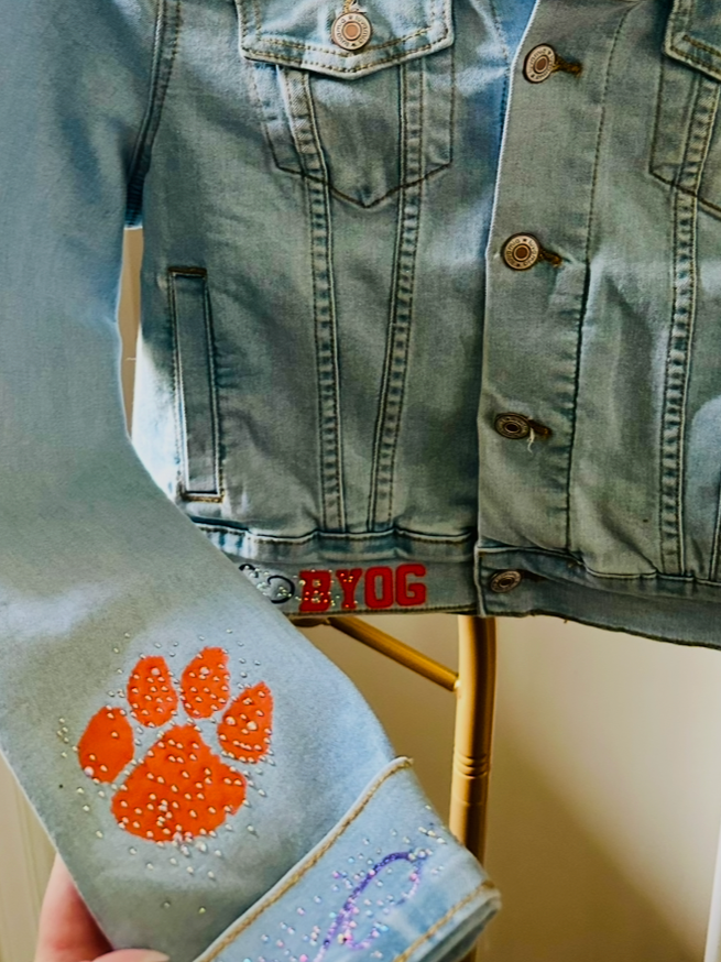Southern Script® Couture Custom Denim Jacket