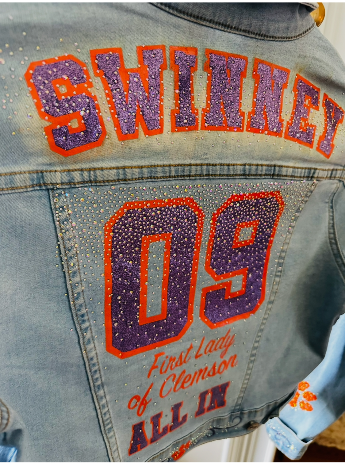 Southern Script® Couture Custom Denim Jacket