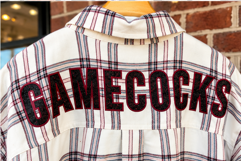 Gamecocks Cozy Plaid Gameday Flannel