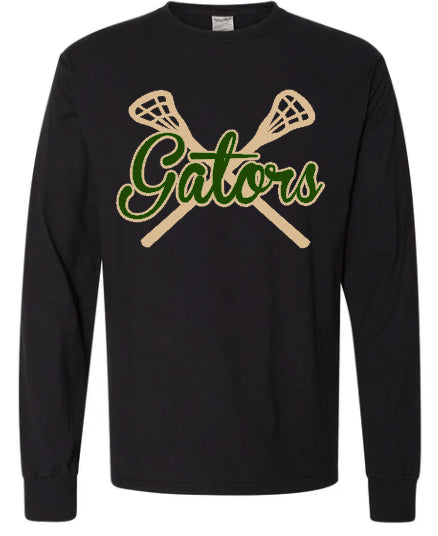 Gators Lacrosse Premium Comfort Wash Tees Black