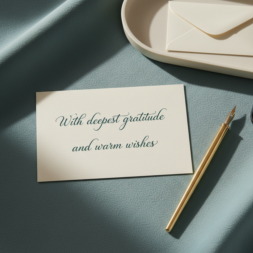 Handwritten Note