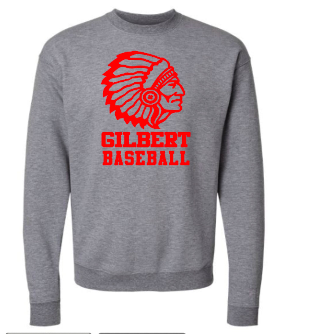 Gilbert Retro Indian "Custom Sport"  Crewneck Sweatshirts