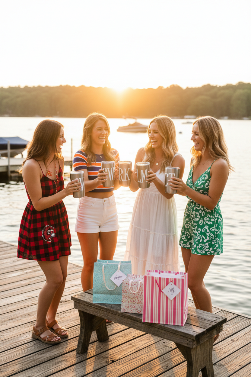 Lake Party - Diverse - Monograms & Names