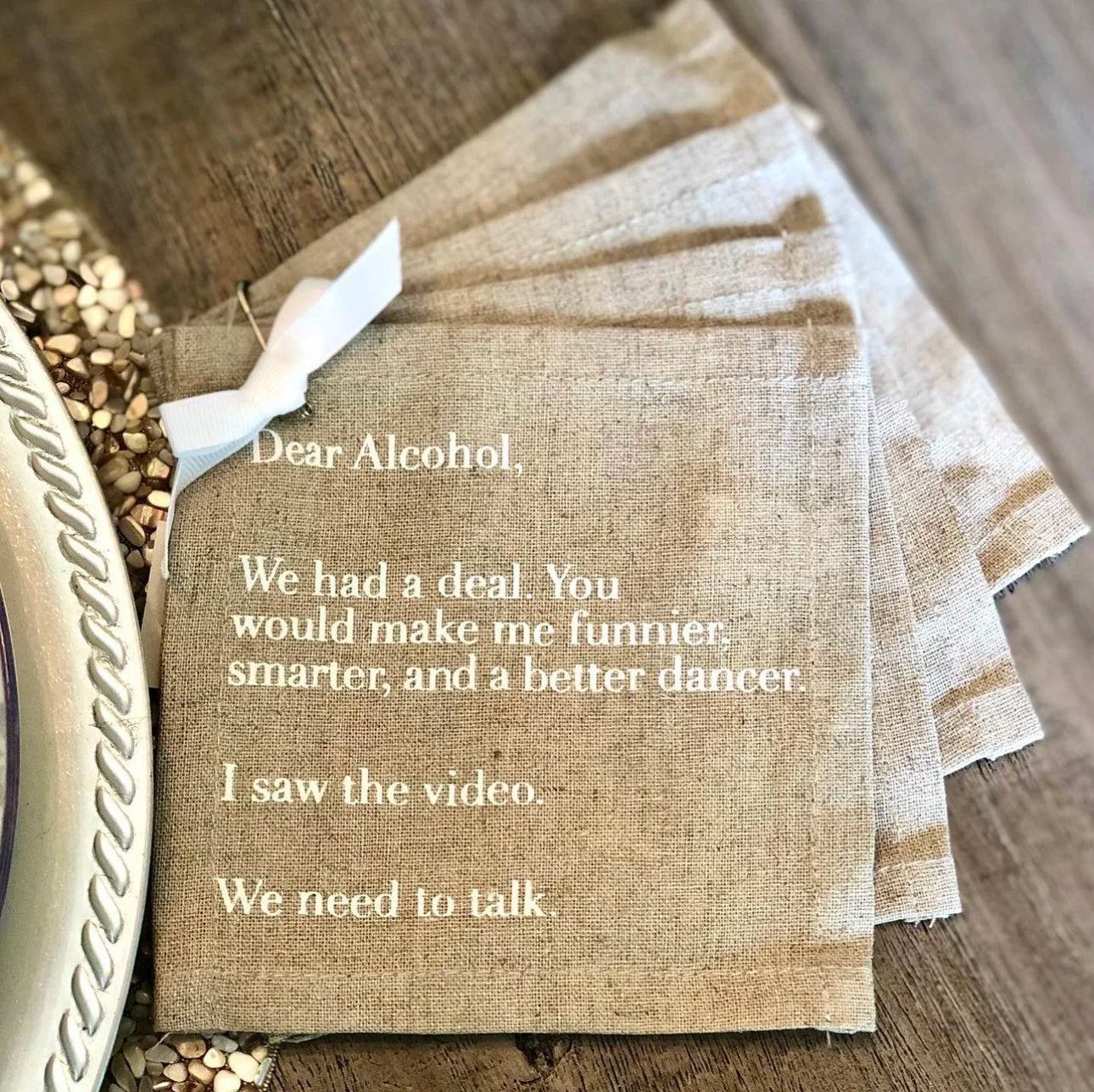 Linen Coaster Sets