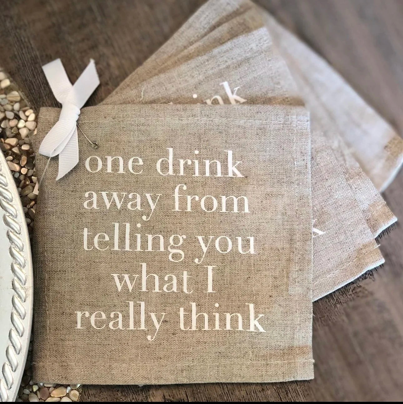 Linen Coaster Sets