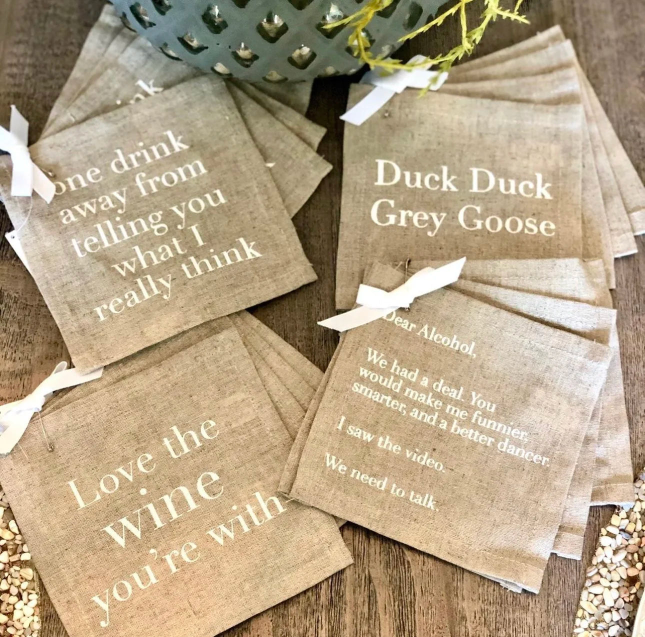 Linen Coaster Sets