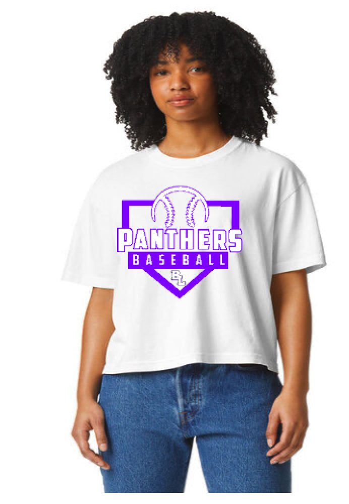 Panthers Baseball Comfort Colors Boxy Tee